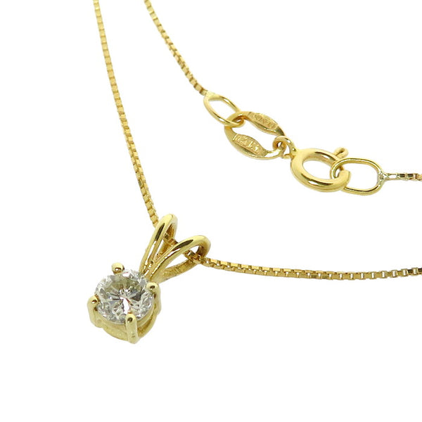 ダイヤモンド(推定I-SIクラス) 約0.25ct ネックレス/14KT 1.4g 39cm レディース
【中古】【真子質店】【NN】




【Kx】