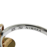 8号 【NIWAKA/俄】プレッジ フォー ウェディング クォーツ リング・指輪 シルバー925/K18ゴールド 18金 2.2g レディー –  真子質店 PawnShopMAKO