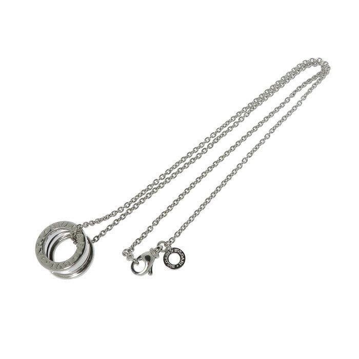 BVLGARI/ブルガリ】 B-ZERO1/ビーゼロワン ネックレス K18WGホワイト