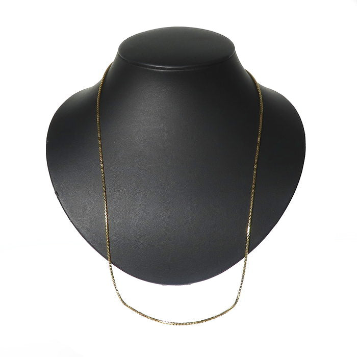 Venetian Chain Necklace, 18K Gold, 11.7g, 59cm, Unisex [Used