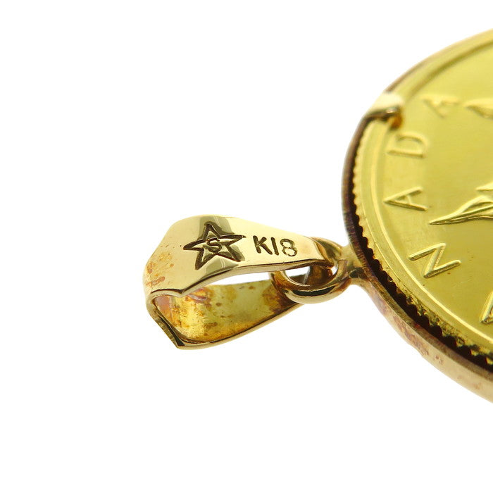 メイプルリーフコイン カナダ エリザベス2世 10ドル 1/4OZ ペンダント