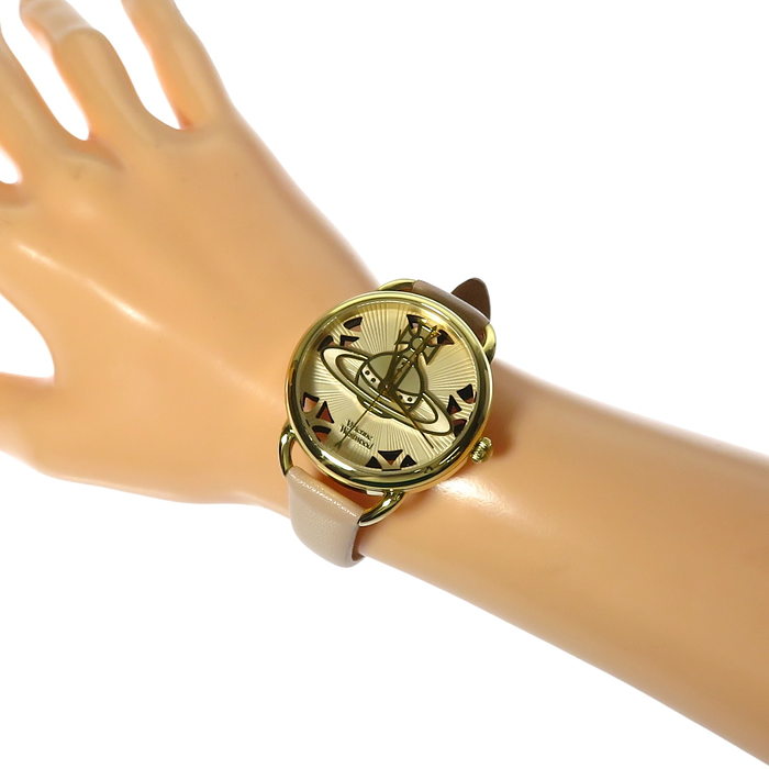【Vivienne Westwood/ヴィヴィアンウエストウッド】 VV163BGPK 腕時計 GP クオーツ ベージュ文字盤 ピンク革 レディース
【中古】【真子質店】【NN】




【Mox】