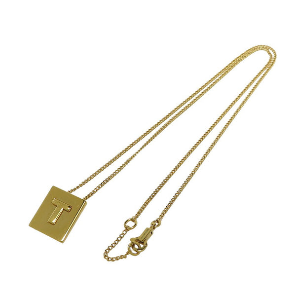 【CELINE/セリーヌ】 アルファベットT ネックレス GP 4.3g 42cm SLF4168 レディース
【中古】【真子質店】【BL】




【Kx】
