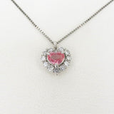 ハートモチーフ ダイヤモンド 計0.20ct ピンクサファイア 0.316ct ネックレス Pt900プラチナ/Pt850プラチナ 2.7g 44.5cm レディース
【中古】【真子質店】【NN】




【IDx】