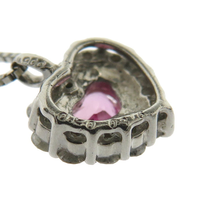 ハートモチーフ ダイヤモンド 計0.20ct ピンクサファイア 0.316ct ネックレス Pt900プラチナ/Pt850プラチナ 2.7g 44.5cm レディース
【中古】【真子質店】【NN】




【IDx】