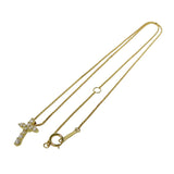 【LA SOMA/ラソマ】クロス/十字架 ダイヤモンド 計0.30ct ネックレス K18ゴールド 18金 3.6g 42cm レディース
【中古】【真子質店】【NN】




【TMox】