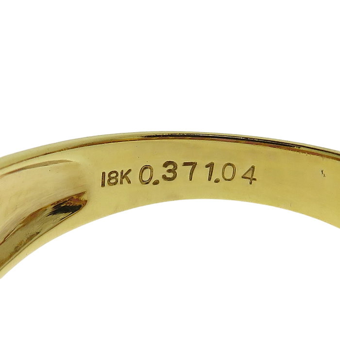 13号 ルビー 0.37ct ルビー 計1.04ct リング・指輪 K18ゴールド 18金 