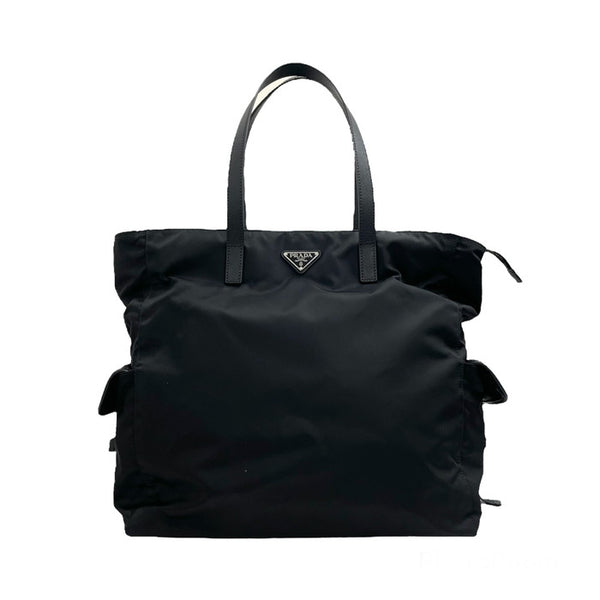 PRADA/プラダ】 2VG060 トートバッグ ナイロン 黒 ユニセックス【中古