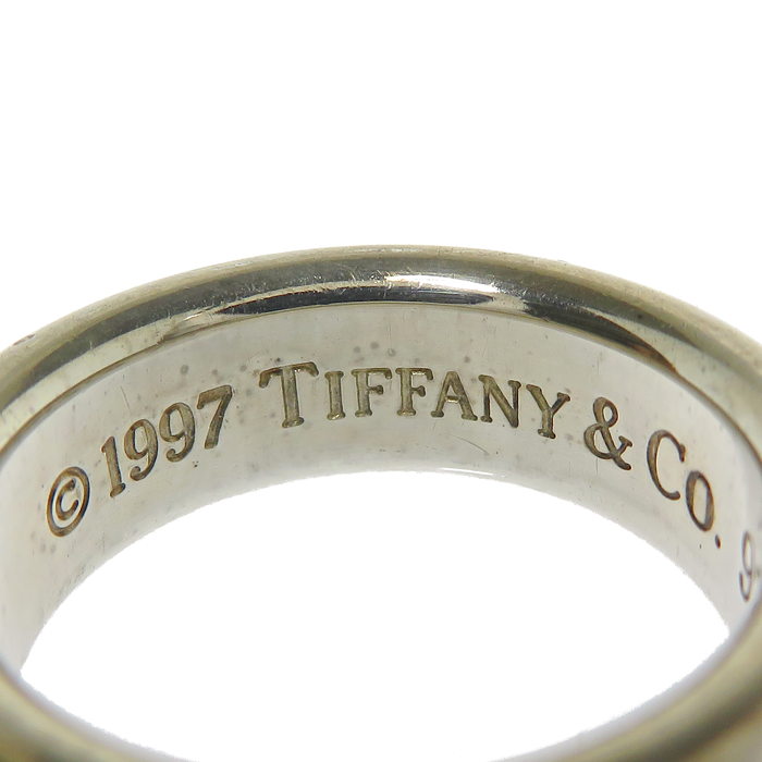 11号【TIFFANY&Co./ティファニー】 ナローリング リング・指輪