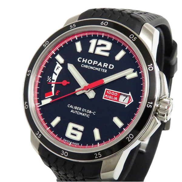 【Chopard/ショパール】 ミッレミリア 8565  パワーリザーブ  腕時計 ステンレススチール/ラバーベルト 自動巻き/オートマ ブラック文字盤 メンズ
【中古】【真子質店】【GD】




【MaMoTx】