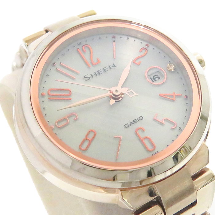 【CASIO/カシオ】 SHEEN/シーン SHW-5100  腕時計/ステンレススチール(ピーチゴールド) ソーラー電波 レディース
【中古】【真子質店】【NN】




【Kx】