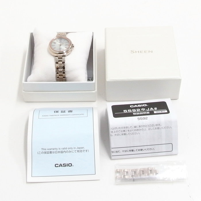 CASIO/カシオ】 SHEEN/シーン SHW-5100 腕時計/ステンレススチール ...
