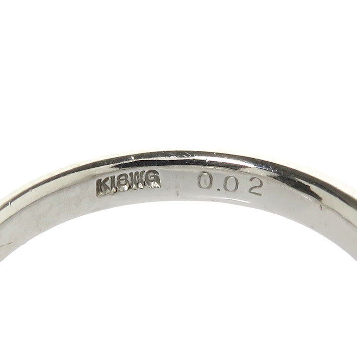 【販売直送】バーバリー K18WG リング 指輪 10.5号 総重量約5.4g 中古 美品 送料無料☆0315 ホワイトゴールド