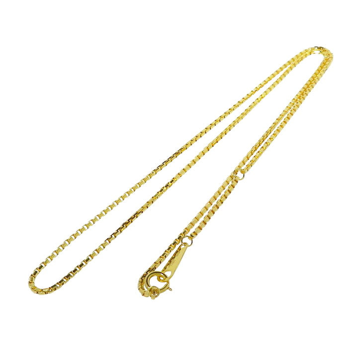 ベネチアンチェーン チェーンのみ ネックレス K18ゴールド 18金 4.6g  
