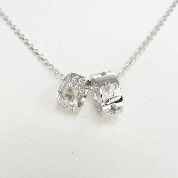 【STAR JEWELRY/スタージュエリー】 リング2P (クロス・ハート) ダイヤモンド 計0.06ct ネックレス K18WGホワイトゴールド 18金 3.6g 42cm レディース
【中古】【真子質店】【NN】




【TMiY】