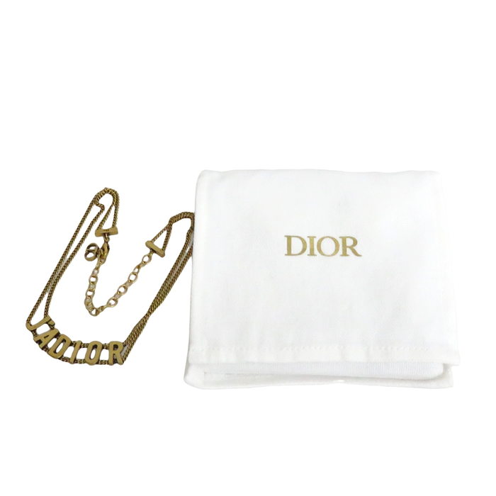【Christian Dior/クリスチャンディオール】 JA DIOR ロゴ  チョーカー ネックレス GP 13.0g 38cm レディース
【中古】【真子質店】【BL】




【MaYMa】