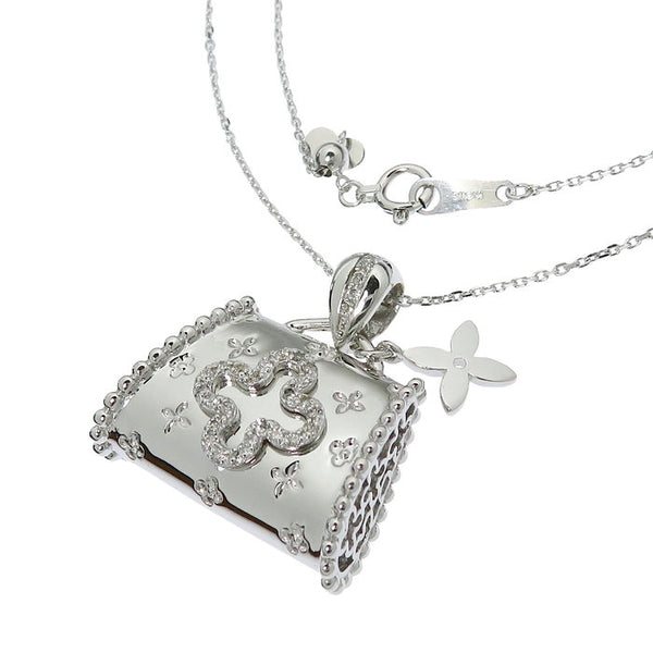 バッグモチーフ ダイヤモンド 計0.19ct ネックレス K18WGホワイトゴールド 18金 8.9g 44cm レディース
【中古】【真子質店】【NN】




【Dxx】