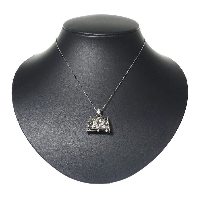 バッグモチーフ ダイヤモンド 計0.19ct ネックレス K18WGホワイトゴールド 18金 8.9g 44cm レディース
【中古】【真子質店】【NN】




【Dxx】