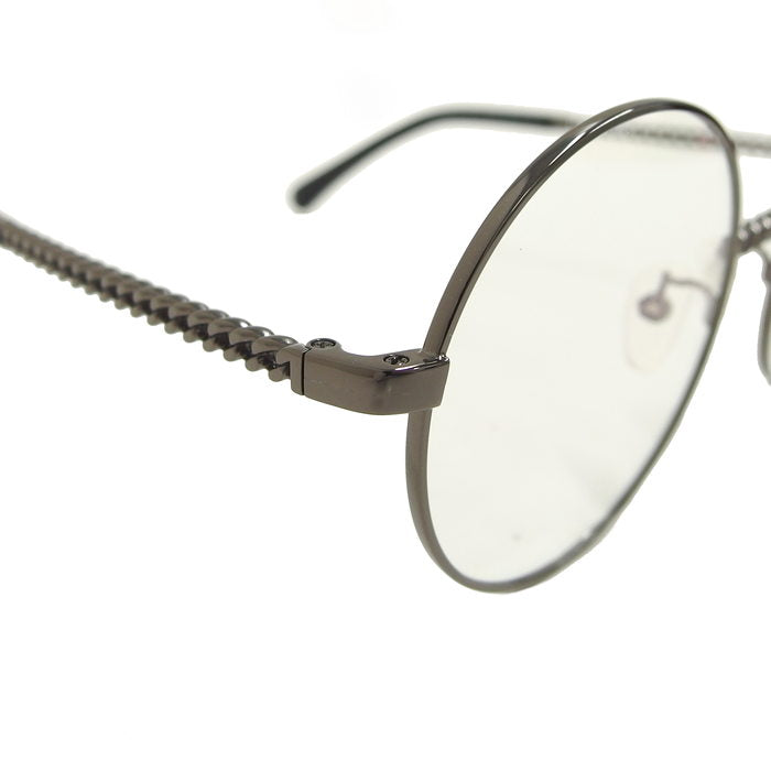 【美品】CHANEL シャネル メガネ サングラス 2186 シルバー 度入り 美品】CHANEL シャネル メガネ サングラス 2186 シルバー 度入り ココ