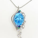 ブルートパーズ 11.0ct サファイア 0.14ct ダイヤモンド 0.176ct ペンダントトップ K18WGホワイトゴールド 18金 8.8g レディース
【中古】【真子質店】【NN】




【MoMox】