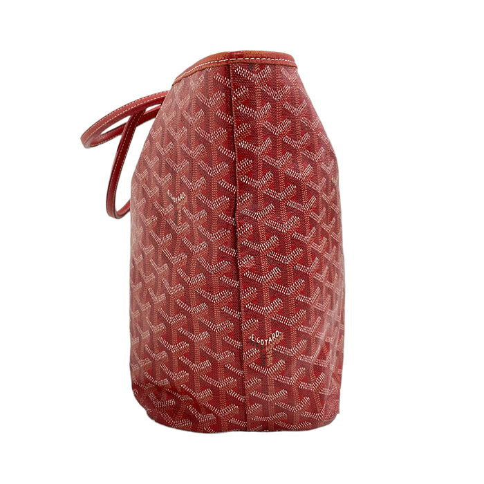 GOYARD/ゴヤール】 サンルイPM ヘリンボーン柄 トートバッグ PVC ...