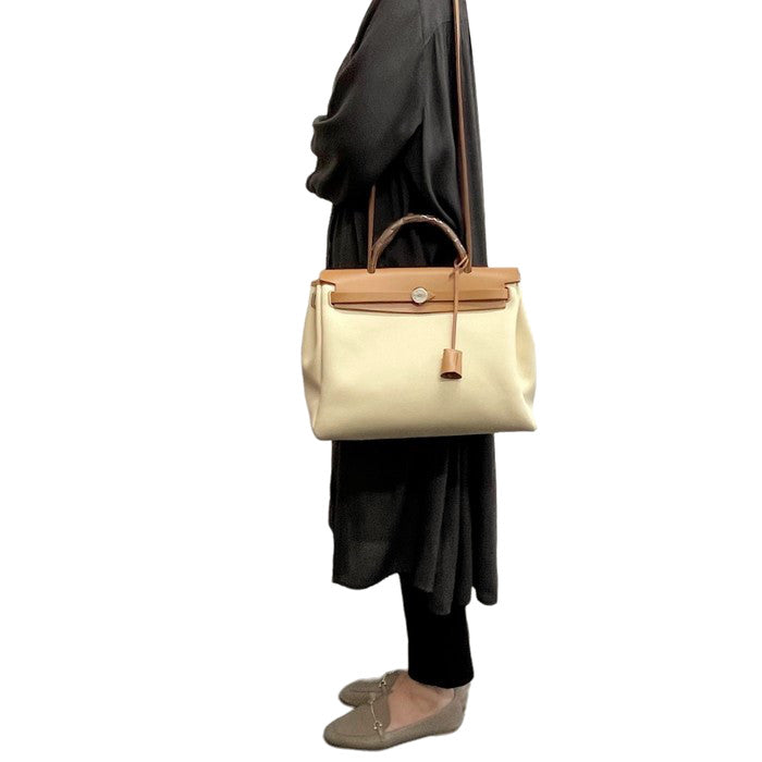HERMES/エルメス】 エールバッグジップPM 2way ハンドバッグ トワル