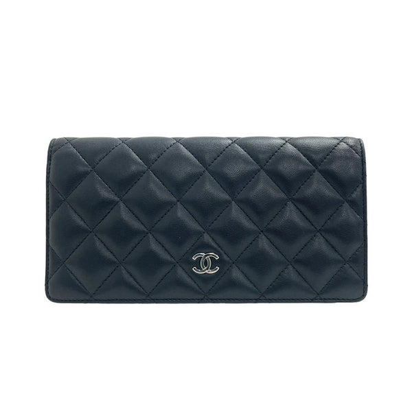 【CHANEL/シャネル】 A31509 マトラッセ  二つ折り 長財布 14番台 ラムスキン 黒×シルバー レディース【中古】【真子質店】【BL】




【KIMo】