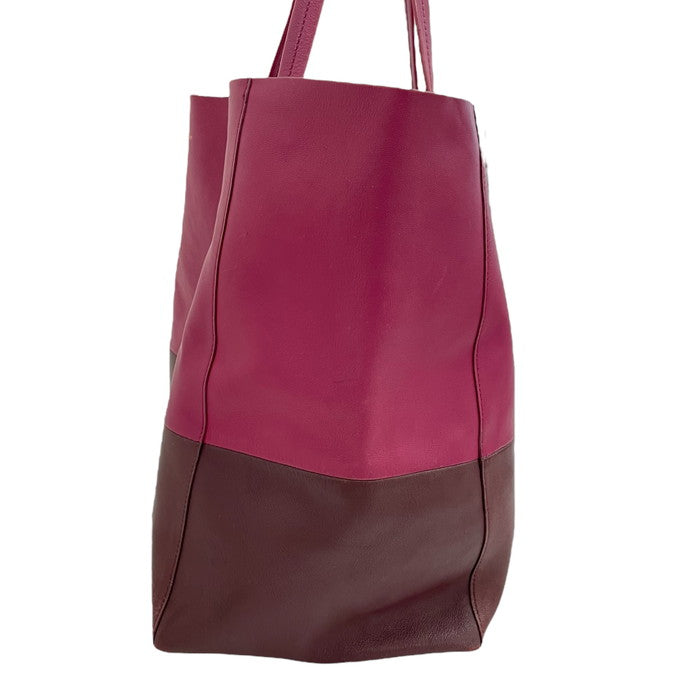 CELINE/セリーヌ】 F GA 0134 バーティカルカバ トートバッグ ボルドー