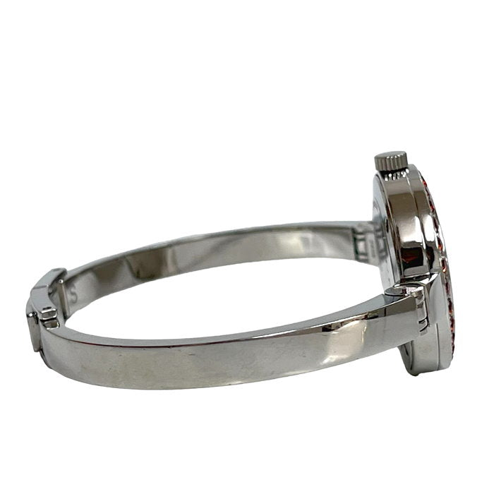 【GUCCI/グッチ】 105 バングルウォッチ 腕時計 ステンレススチール/ガーネット クオーツ 白文字盤 レディース
【中古】【真子質店】【GD】




【TMaI】