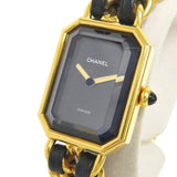 【CHANEL/シャネル】 プルミエール XL CK33540 H0001 腕時計 GP/レザー クオーツ ブラック x ゴールド レディース
【中古】【真子質店】【GD】




【Kxx】