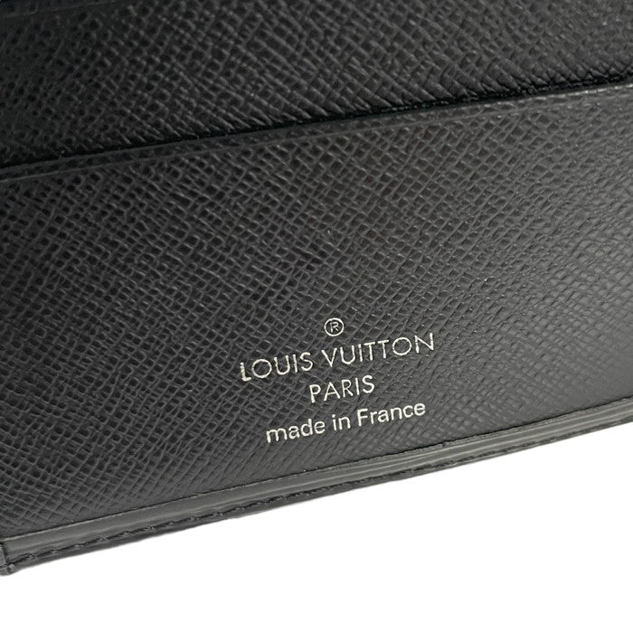 【美品】ヴィトン エピ ポルトフォイユ マルコ NM 財布 黒 M62289 LOUIS VUITTON/ルイ・ヴィトン】 ポルトフォイユマルコ エピ M62289 二