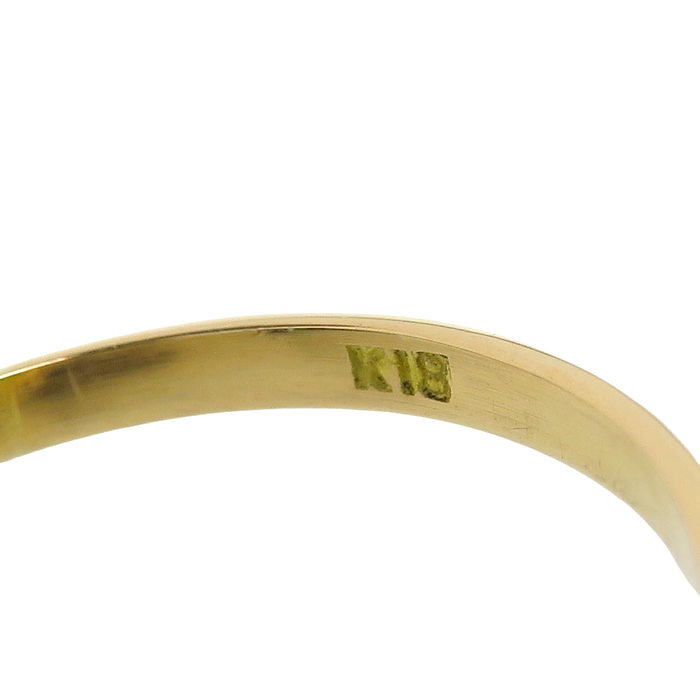 13.5号 オパール リング・指輪 K18ゴールド 18金 3.1g レディース