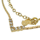 【Christian Dior/クリスチャンディオール】 V型 透明石 ネックレス GP 7.39g 42cm レディース
【中古】【真子質店】【NN】




【Tx】