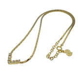 【Christian Dior/クリスチャンディオール】 V型 透明石 ネックレス GP 7.39g 42cm レディース
【中古】【真子質店】【NN】




【Tx】