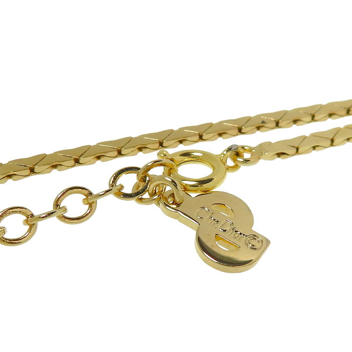 【Christian Dior/クリスチャンディオール】 V型 透明石 ネックレス GP 7.39g 42cm レディース
【中古】【真子質店】【NN】




【Tx】