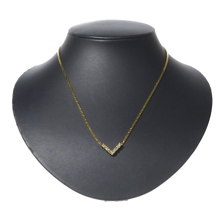 【Christian Dior/クリスチャンディオール】 V型 透明石 ネックレス GP 7.39g 42cm レディース
【中古】【真子質店】【NN】




【Tx】