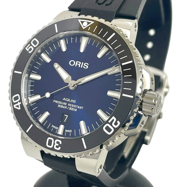 【ORIS/オリス】 アクイス デイト ダイバーズ 01 733 7730 4135 腕時計 ステンレススチール/ラバー 自動巻き/オートマ 青文字盤 メンズ
【中古】【真子質店】【GD】




【MiYS】