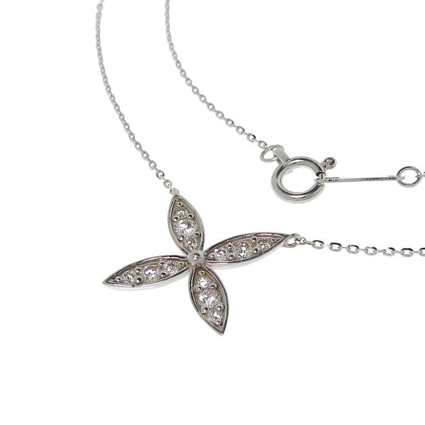 フラワーモチーフ ダイヤモンド 計0.20ct ネックレス K18WGホワイトゴールド 18金 1.6g 40cm レディース
【中古】【真子質店】【NN】




【IMax】