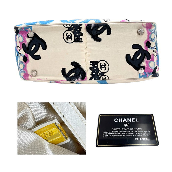 【CHANEL/シャネル】 ニュートラベルライン トートPM  ハワイ限定 トートバッグ 11番台8桁 ナイロン/レザー 白 レディース【中古】【真子質店】【GD】




【MaMiMo】