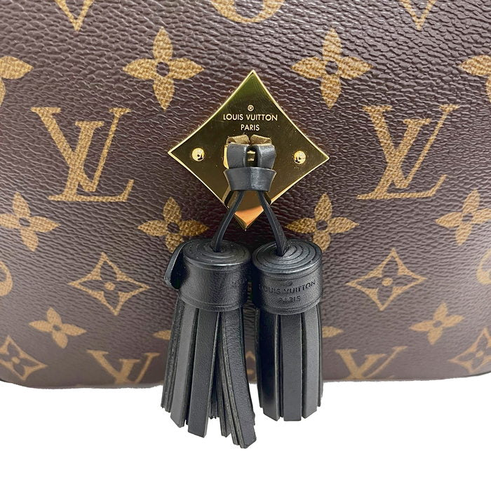 LOUIS VUITTON/ルイ・ヴィトン】 サントンジュ モノグラム M43555 ショルダーバッグ ノワール レディース【中古】【真子 –  真子質店 PawnShopMAKO