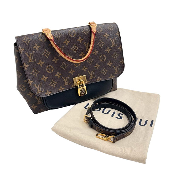 LOUIS VUITTON/ルイ・ヴィトン】 マリニャン モノグラム M44259 ショルダーバッグ 2way ハンドバッグ ノワール レ –  真子質店 PawnShopMAKO