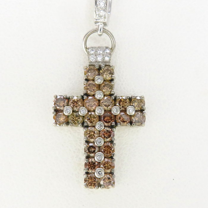 ブラウンダイヤモンド 計1.48ct ダイヤモンド 計0.12/計0.006ct