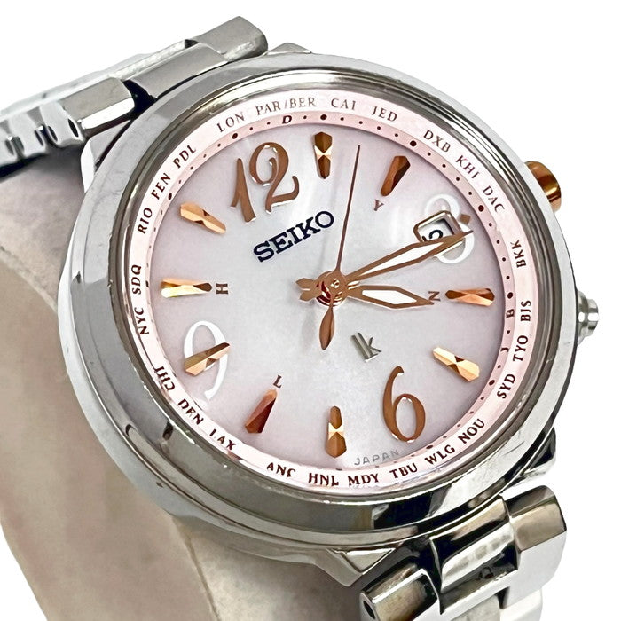 SEIKO/セイコー】 LUKIA/ルキア 1B25-0AL0 腕時計 ステンレススチール