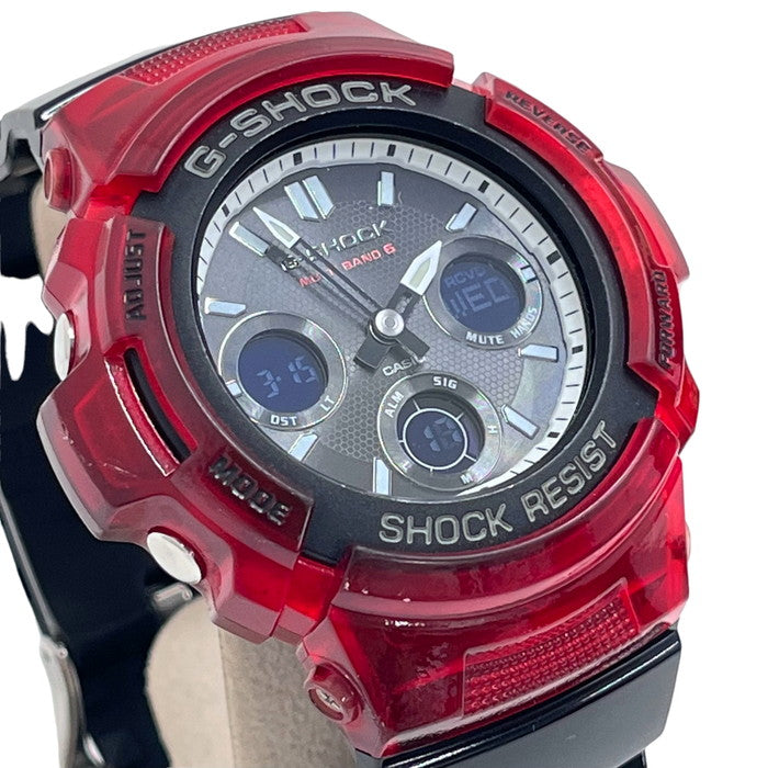 【CASIO/カシオ】 G-SHOCK AWG-M100SRB 腕時計 ステンレススチール/樹脂系 ソーラー電波 黒 赤スケルトン メンズ
【中古】【真子質店】【NN】




【Max】
