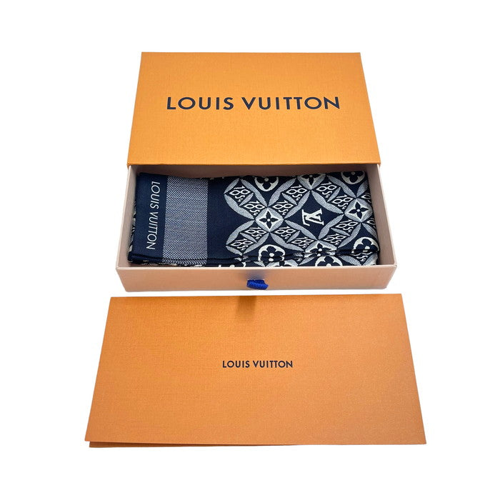 LOUIS VUITTON/ルイ・ヴィトン】 バンドー・SINCE 1854 MP2825 スカーフ シルク100％ ユニセックス【中古】 –  真子質店 PawnShopMAKO