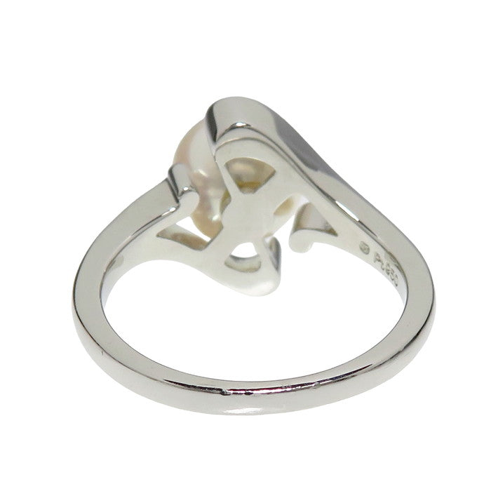 12号【MIKIMOTO/ミキモト】 アコヤ真珠 8.4mm リング・指輪 Pt950
