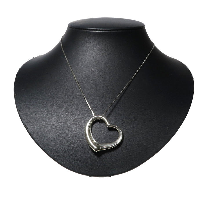 ティファニーオープンハートラージネックレス925