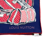 【LOUIS VUITTON/ルイ・ヴィトン】 カレ トランク スカーフ シルク100％ 赤×紺   レディース【中古】【真子質店】【GD】




【TMix】