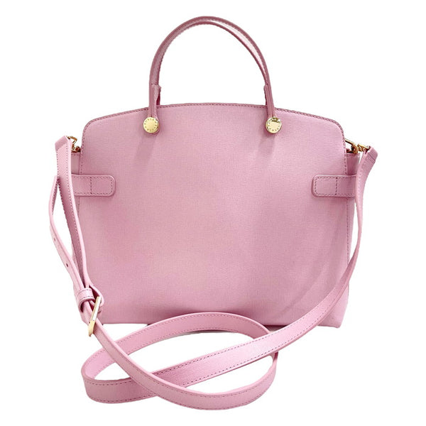 【Furla/フルラ】 AGATA/アガタ 2WAY ハンドバッグ　 ショルダーバッグ レザー ピンク レディース【中古】【真子質店】【GN】




【Mox】