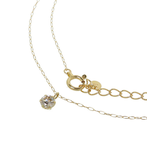 ダイヤモンド(推定M-SI1) 0.20ct ネックレス K18ゴールド 18金 0.9g 45cm レディース
【中古】【真子質店】【NN】




【Sx】